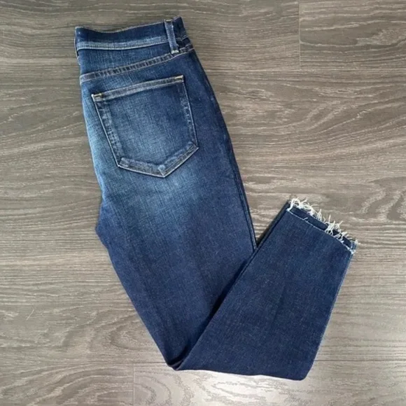 L'AGENCE| ABIGAIL FRENCH SLIM RIPPED SKINNY JEANS - Picture 8 of 10